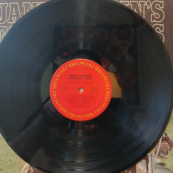 Collectible Janis Joplin - Greatest Hits - 1973 Columbia, VG+/VG+All proceeds - Picture 5 of 5